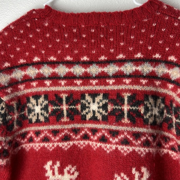 Woolrich oversized wool faire isle sweater - Picture 7 of 10